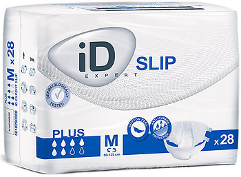 Фото iD Expert Підгузки для дорослих Slip Plus M (80-125 см) 28 шт