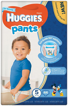 Фото Huggies Pants 5 для хлопчиків (44 шт)