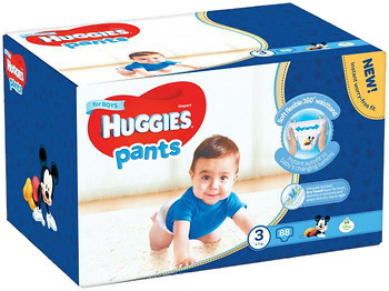 Фото Huggies Pants 3 для хлопчиків (88 шт)