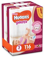 Фото Huggies Pants 3 для дівчаток (116 шт)