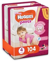 Фото Huggies Pants 4 для дівчаток (104 шт)