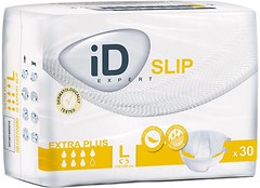 Фото iD Expert Подгузники для взрослых Slip Extra Plus L (115-155 см) 30 шт