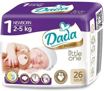 Фото Dada Little One Newborn 1 (2-5 кг) 26 шт