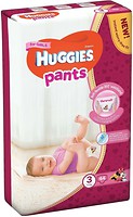 Фото Huggies Pants 3 для дівчаток (44 шт)