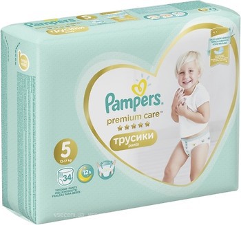 Фото Pampers Pants Premium Care Junior 5 (34 шт)