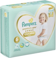 Фото Pampers Pants Premium Care Extra Large 6 (31 шт)