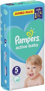 Фото Pampers Active Baby Junior 5 (60 шт)