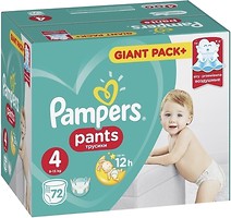 Фото Pampers Pants Maxi 4 (72 шт)