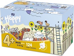 Фото Bella Happy Maxi Plus 4+ (124 шт)