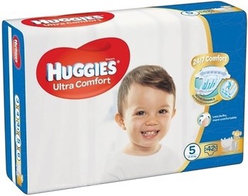 Фото Huggies Ultra Comfort 5 (42 шт)