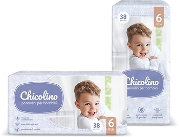 Фото Chicolino Pannolini Per Bambini 6 (38 шт)