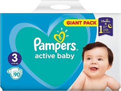 Фото Pampers Active Baby Midi 3 (90 шт)