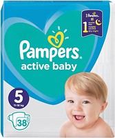 Фото Pampers Active Baby Junior 5 (38 шт)