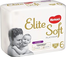 Фото Huggies Elite Soft Pants Platinum 6 (26 шт)