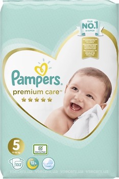 Фото Pampers Premium Care Junior 5 (132 шт)