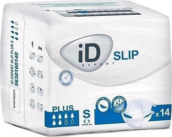 Фото iD Expert Підгузки для дорослих Slip Plus S (50-90 см) 14 шт