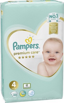 Фото Pampers Premium Care Maxi 4 (68 шт)