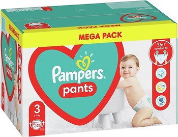 Фото Pampers Pants Midi 3 (128 шт)