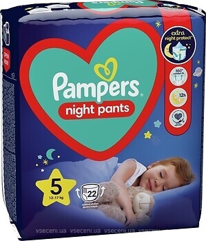 Фото Pampers Night Pants 5 (22 шт)