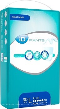 Фото iD Expert Подгузники-трусы для взрослых Pants Plus L (100-145 см) 30 шт
