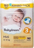 Фото Babydream Midi 3 (92 шт)
