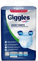 Фото Giggles Підгузки-труси для дорослих Extra Large (120-160 cm) 30 шт