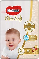 Фото Huggies Elite Soft 3 (72 шт)