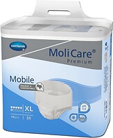Фото MoliCare Підгузки-труси Premium Mobile XL (130-170 см) 6 крапель 14 шт