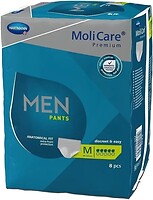 Фото MoliCare Підгузки-труси Premium Men Pants M (80-120 см) 5 крапель 8 шт