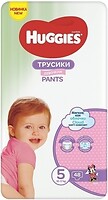 Фото Huggies Pants 5 для девочек (48 шт)