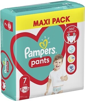 Фото Pampers Pants 7 (32 шт)