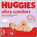 Фото Huggies Ultra Comfort 3 (78 шт)