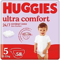 Фото Huggies Ultra Comfort 5 (58 шт)