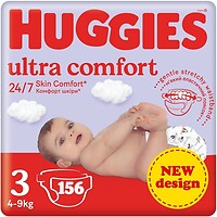 Фото Huggies Ultra Comfort 3 (156 шт)