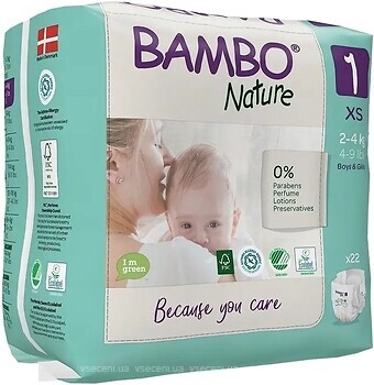 Фото Bambo Nature Newborn 1 (22 шт)