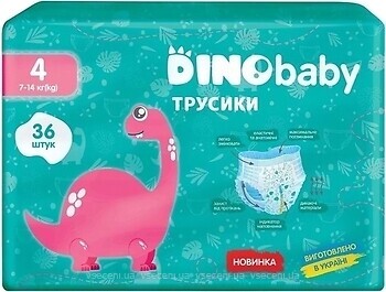 Фото Dino Baby Pants Maxi 4 (36 шт)