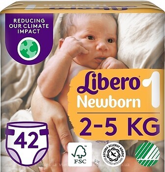 Фото Libero Newborn 1 (42 шт)