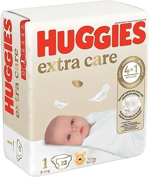 Фото Huggies Extra Care 1 (22 шт)