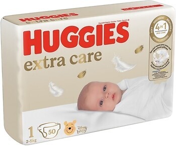 Фото Huggies Extra Care 1 (50 шт)