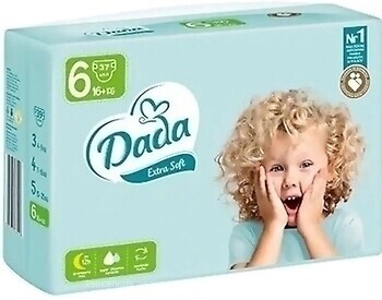 Фото Dada Extra Soft Extra Large 6 (16+ кг) 37 шт