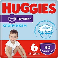 Фото Huggies Pants 6 для хлопчиків (90 шт)