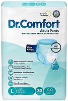 Фото Dr.Comfort Підгузки-труси для дорослих Large (100-150 см) 30 шт