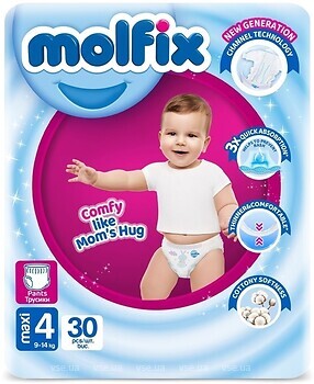 Фото Molfix Pants Twin Maxi 4 (30 шт)