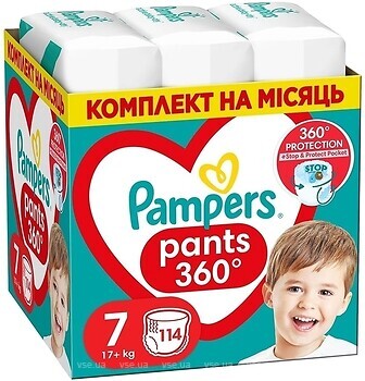 Фото Pampers Pants Premium Care 7 (114 шт)