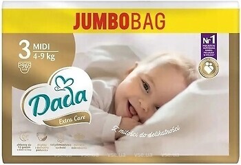 Фото Dada Extra Care Midi 3 (4-9 кг) 96 шт
