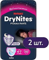 Фото Huggies DryNites 17-30 для дівчаток (20 шт)