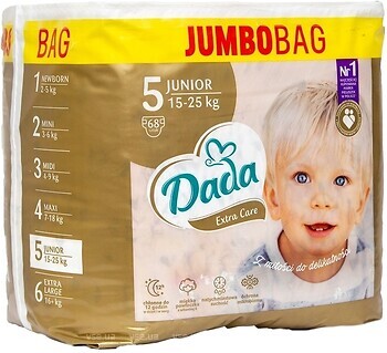 Фото Dada Extra Care Junior 5 (15-25 кг) 68 шт