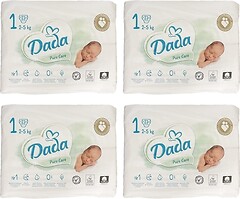 Фото Dada Pure Care Newborn 1 (2-5 кг) 92 шт