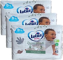Фото Lotus Baby 3 (5-9 кг) 129 шт
