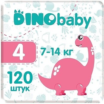 Фото Dino Baby Maxi 4 (120 шт)